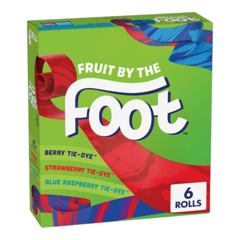 Fruit By The Foot Rollos De Caramelo Suave Sabor Frutas 128gr