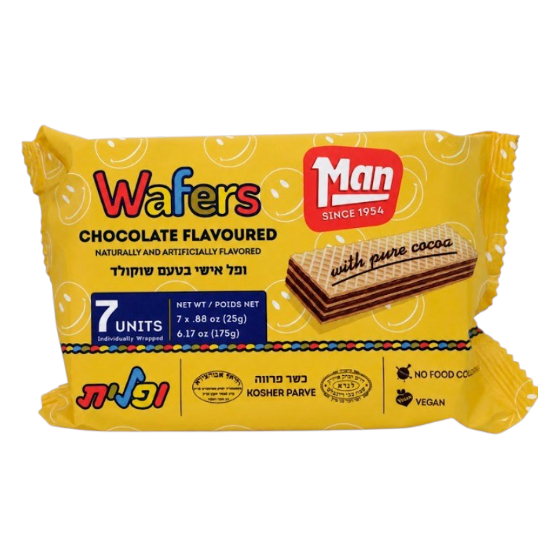 Paskesz Man Galleta De Chocolate 7 paquetes.