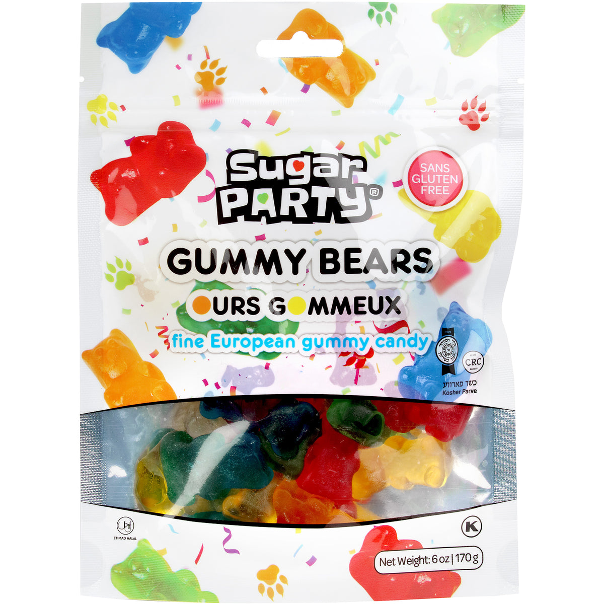Sugar Party Gomitas En Forma De Ositos Surtidos 170 G