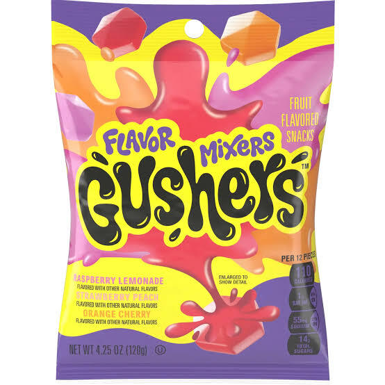 Betty Crocker Gusher's Combinación De Sabores 120 G