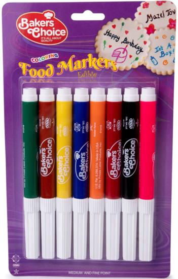 Bakers Choice Plumones Comestibles (8 Pzas)