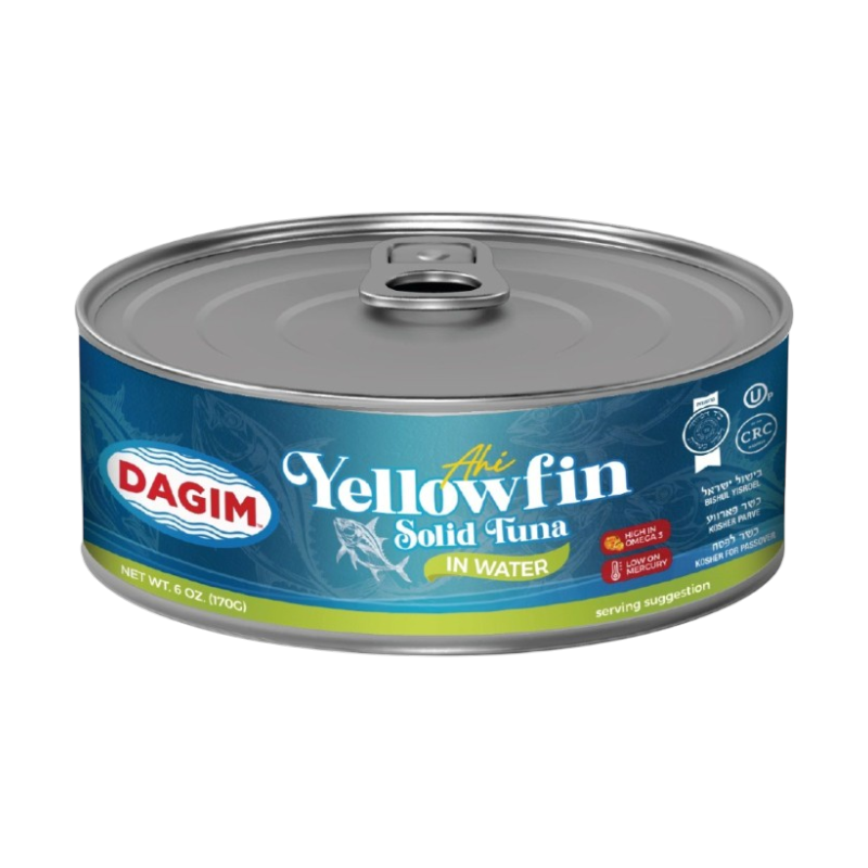 Dagim Atun Aleta Amarilla en Agua