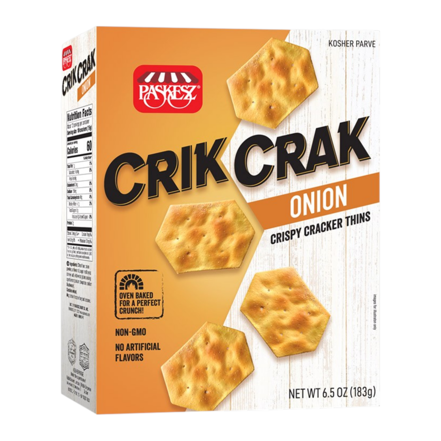 Paskesz Galletas Crujientes Crik Crak Cebolla 184gr