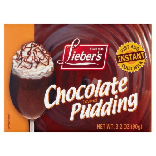 Libers Pudín Instantaneo De Chocolate Tradicional 91 G