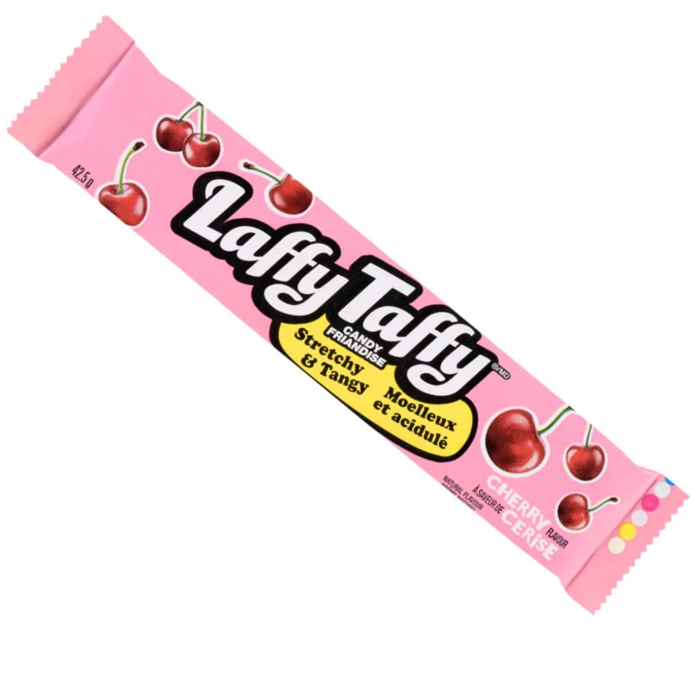Laffy Taffy Barra De Caramelo Masticable Sabor Cereza 42 G