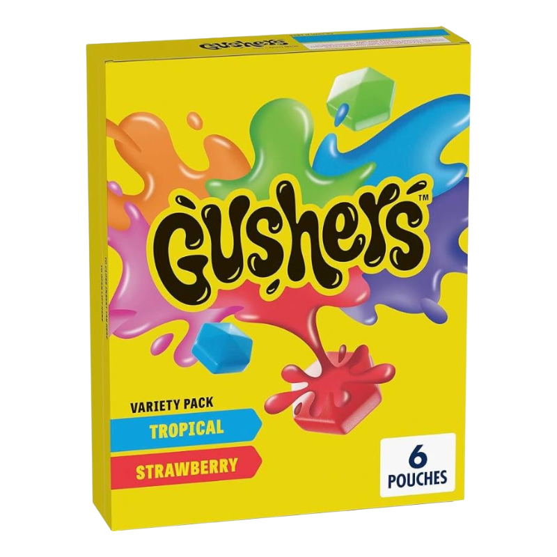 Gusher´s Caramelo Suave Sabor A Frutas Mix 136 Gr