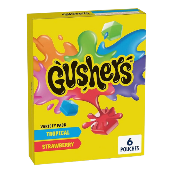 Gusher´s Caramelo Suave Sabor A Frutas Mix 136 Gr
