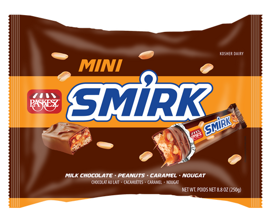 Paskesz Mini Chocolates Smirk (Paquete De 11) 249 G