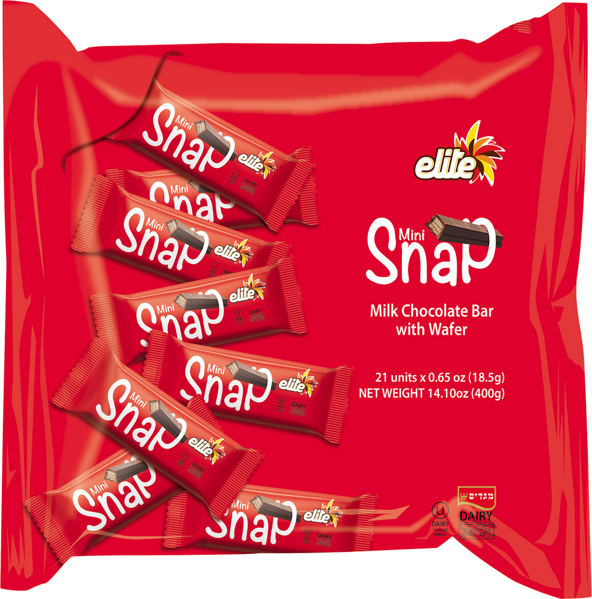 Elite Mini Chocolate Snap 400 G