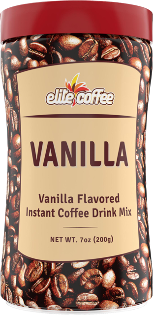 Elite Café Instantáneo Sabor Vainilla 198 G