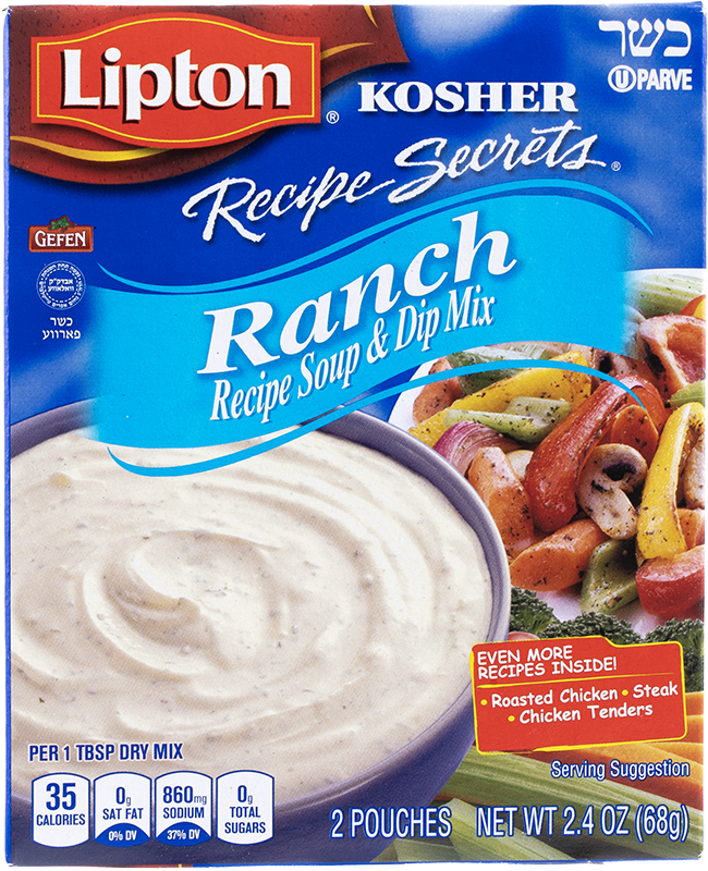 Lipton Mezcla De Aderezo Sabor Ranch 68 G