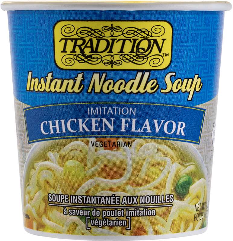 Tradition Sopa De Vaso Instantánea De Fideos Sabor Pollo 65 G