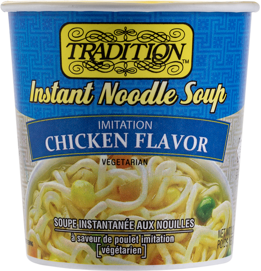 Tradition Sopa De Vaso Instantánea De Fideos Sabor Pollo 65 G