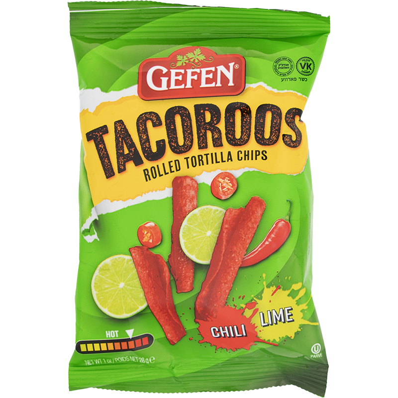 Gefen Tacorros Chile Y Limón Chicos 28 G