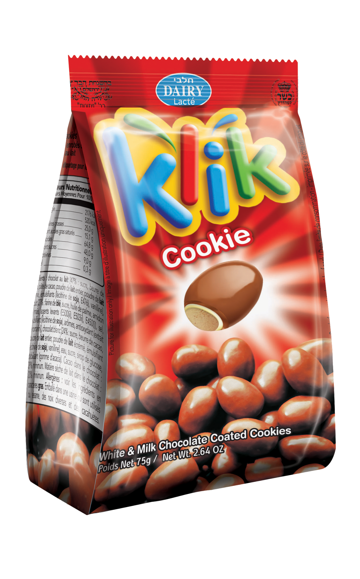 Klik Galleta Cubierta De Chocolate Con Leche 75 G