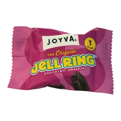 Joyva Jell Ring Anillos De Gelatina Cubierto De Chocolate 15gr