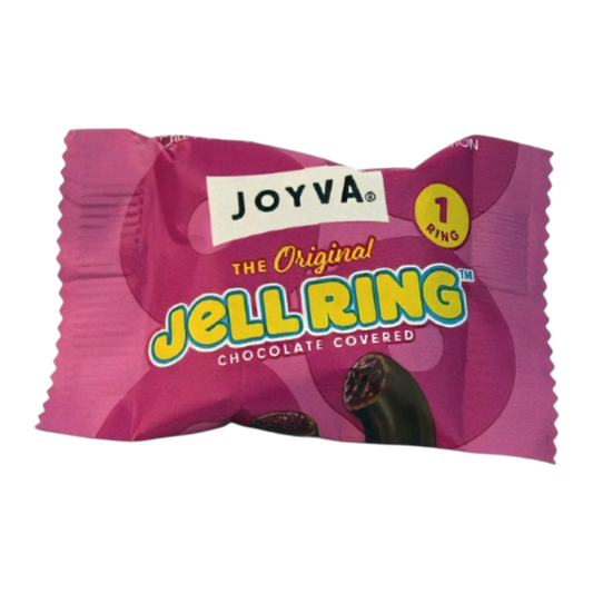 Joyva Jell Ring Anillos De Gelatina Cubierto De Chocolate 15gr