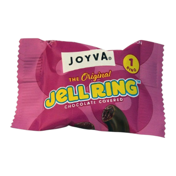 Joyva Jell Ring Anillos De Gelatina Cubierto De Chocolate 15gr