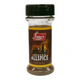 Frasco de especias Shefa Lieber's All Spice molida de 85 gramos con tapa negra y etiqueta marrón