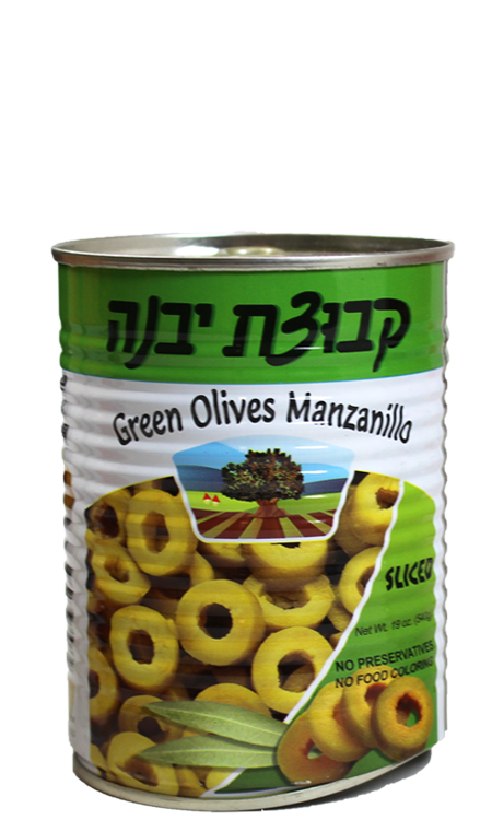 Kbutzat Yabne Aceitunas Verdes En Rodajas 539 G