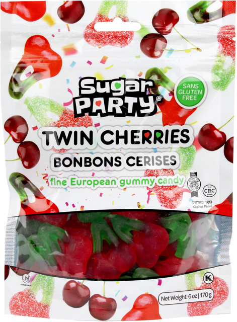 Sugar Party Gomitas Cerezas 170 G