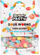 Sugar Party Gomitas En Forma De Gusanitos Ácidos 170 G