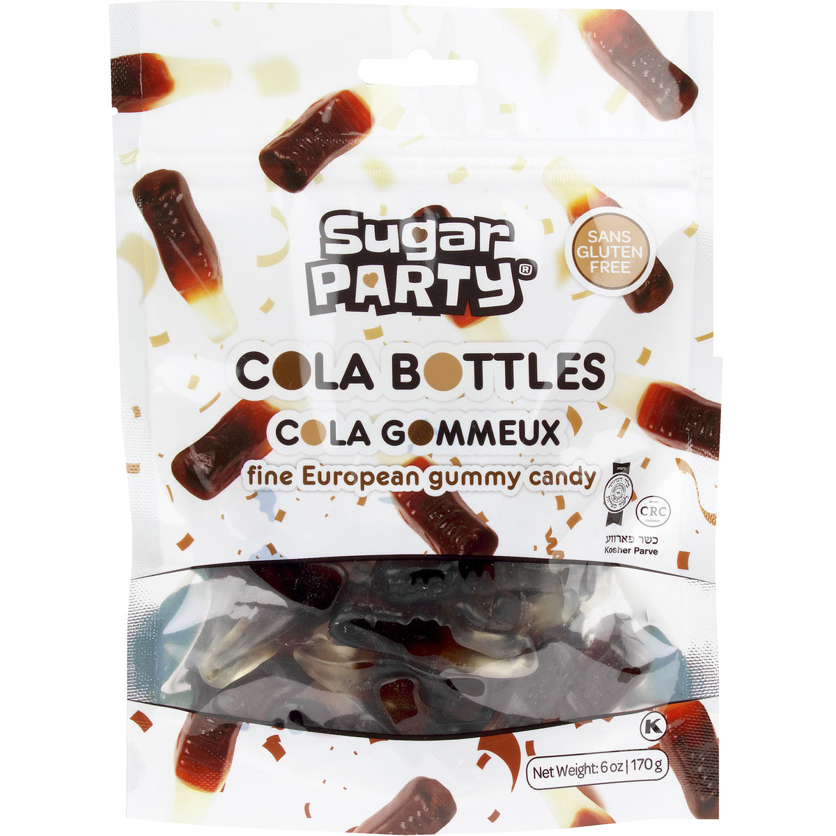 Sugar Party Gomitas Botellitas De Coca-Cola  170 G