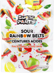 Sugar Party Tiras Ácidas Arcoíris  170 G