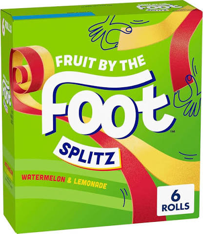 Betty Crocker Fruit By The Foot  Tiras De Fruta Masticables Dúos (6 Pzas) 128 G
