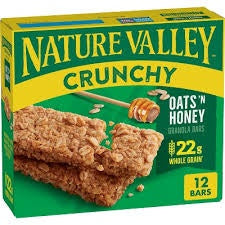 Nature Valley Barra De Granola De Avena Y Miel 252 G