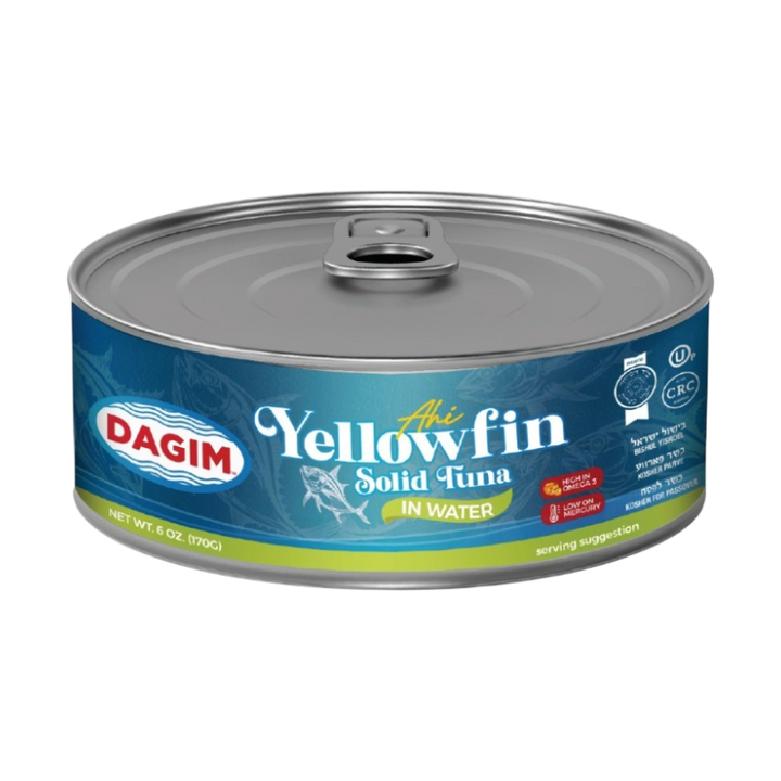 Dagim Atun Aleta Amarilla en Agua