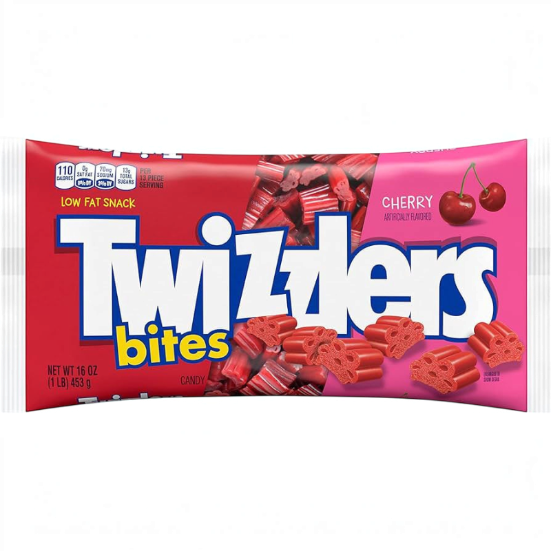 Twizzler Bolsa Grande Sabor Cereza 454 G
