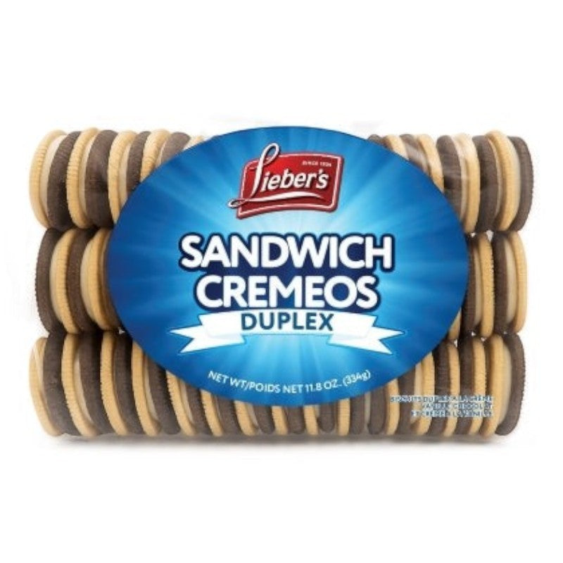 Liebers Galletas Sandwich De Chocolate Y Vainilla 335gr
