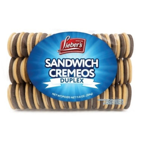 Liebers Galletas Sandwich De Chocolate Y Vainilla 335gr