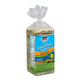 Paquete de galletas de trigo integral Paskesz Whole Wheat Squares de Shefa en bolsa transparente