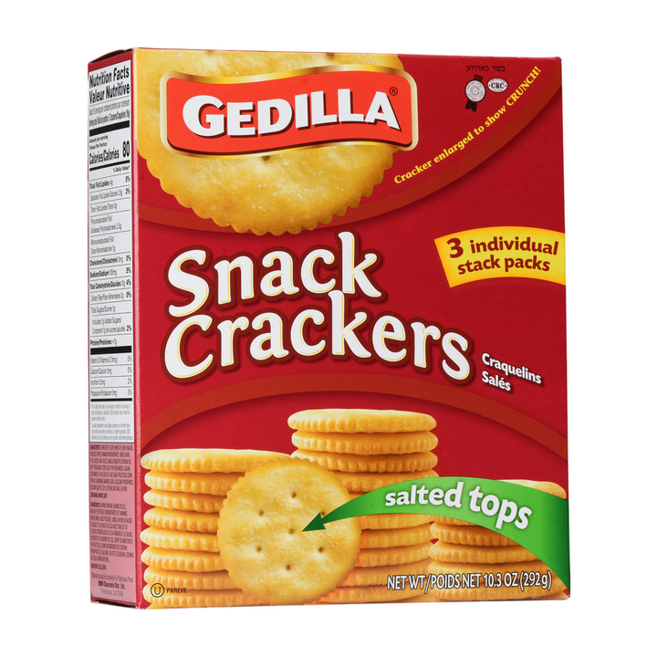 Galletas Saladas Shefra Salted Snack Crackers 292gr