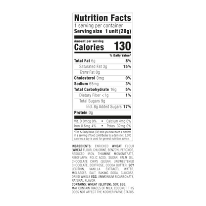 Galletas TidBitz Chocolate Chip