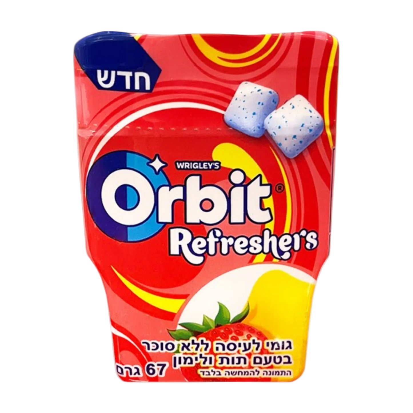 Chicles Orbit Refreshers Strawberry Lemon (Fresa Limón)