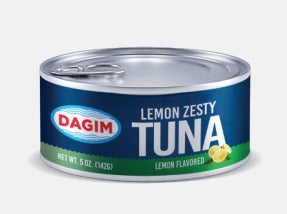 Dagim Atún Lemon Zesty 142 G