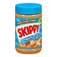 Crema de cacahuate Skippy Cremosa de Shefa en frasco de 462g con tapa azul, ideal para desayunos untables.